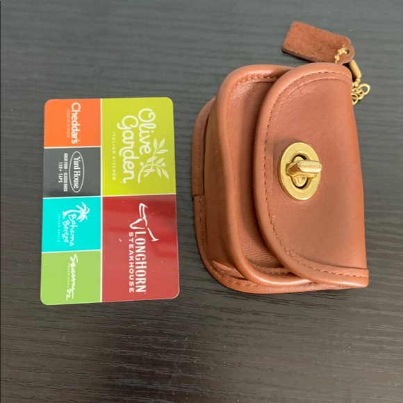 Vintage Coach City Coin Case Keychain - Picture 16 of 16
